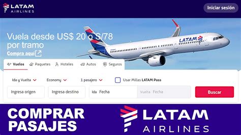 pasajes de latam.